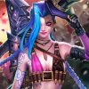 Jinx League Of Legends Video Games diamond painting