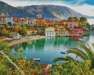 Kefalonia diamond painting