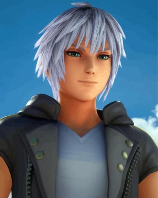 Kingdo Hearts Game Riku diamond painting