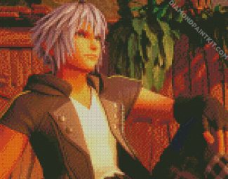 Kingdom Hearts Riku diamond painting