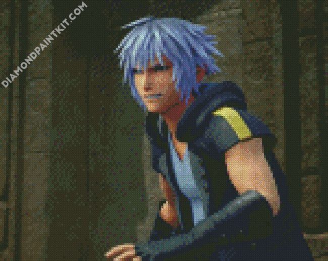 Kingdom Hearts Riku diamond painting