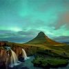 Kirkjufell Mountain diamond painting