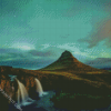 Kirkjufell Mountain diamond painting