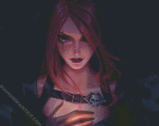 League Of Legends Katarina diamond painting