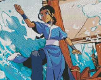 Legend Of Korra Katara Anime diamond painting