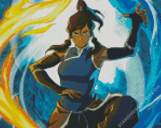 Legend Of Korra Katara diamond painting