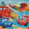 Lightning Mcqueen diamond painting