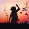 Lonely Girl Silhouette diamond painting