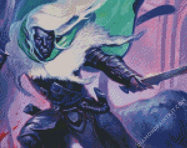 Mad Drizzt diamond painting