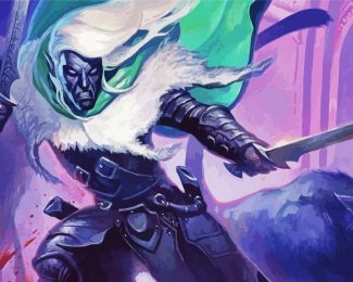 Mad Drizzt diamond painting