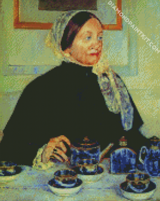 Mary Cassatt Lady At The Tea Table diamond painting