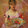 Mary Cassatt Lady With A Fan diamond painting