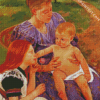 Mary Cassatt The Family diamond painting