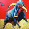 Matador Bull diamond painting