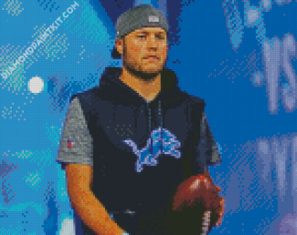 Matthew Stafford diamond painting