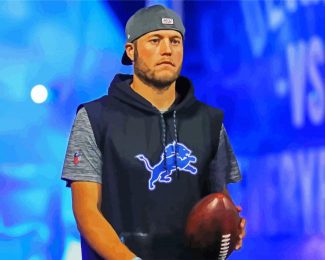 Matthew Stafford diamond painting