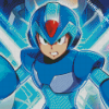 Mega Man Anime diamond painting