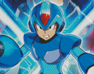 Mega Man Anime diamond painting