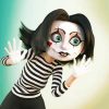 Mime Lady diamond painting