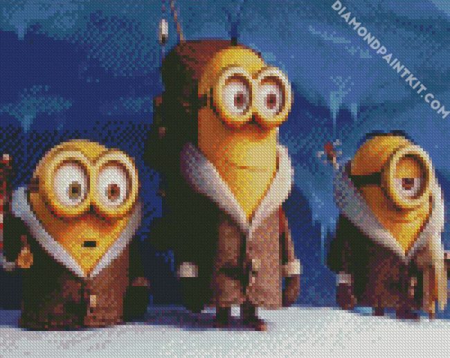 Minions diamond painting