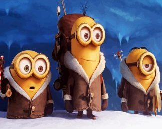 Minions diamond painting