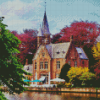 Minnewaterpark Bruges diamond painting