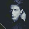 Monochrome Shahrukh Khan diamond painting