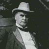 Monochrome William McKinley diamond painting