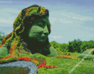 Montreal Botanical Garden diamond painting