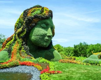 Montreal Botanical Garden diamond painting