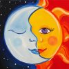 Moon And Sun diamond painting