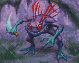 Murloc Hunter diamond painting