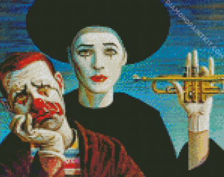 Musician Mime diamond painting