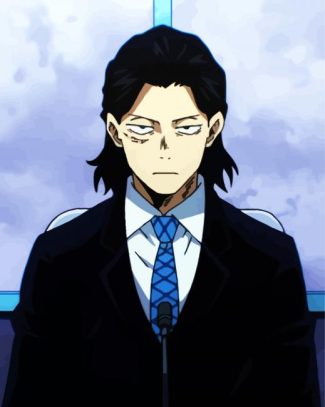 My Hero Academia Character Aizawa diamond painting