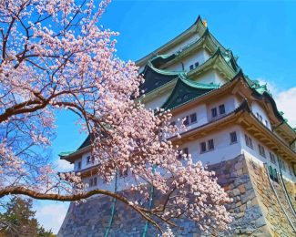 Nagoya Castle diamond painting