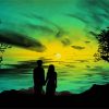 Night Beautiful Couple diamond painting