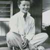 Old Katharine Hepburn diamond painting