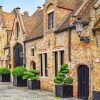 Old Houses Bruges diamond painting