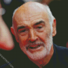 Old Sean Connery Actor diamond painting