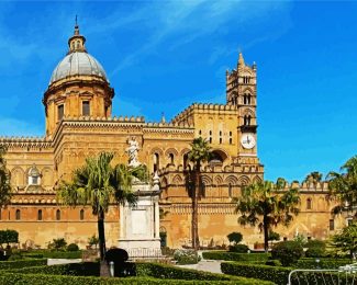 Palermo Cathedral diamond painting