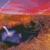 Palouse Waterfall diamond painting