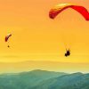 Paragliding At Sunset diamond painting