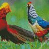 Pheasants diamond painting