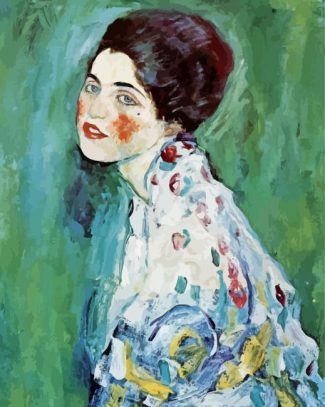 Portrait Of A Lady By Gustav Klimt diamond painting