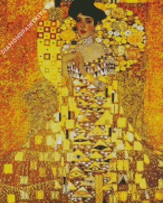 Portrait Of Adele Bloch Bauer By Gustav Klimt diamond painting