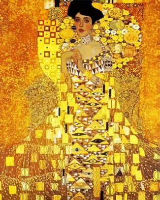 Portrait Of Adele Bloch Bauer By Gustav Klimt diamond painting