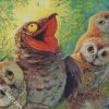 Potoo And Owls diamond painting