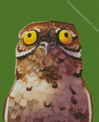 Potoo Illustration diamond painting