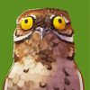 Potoo Illustration diamond painting