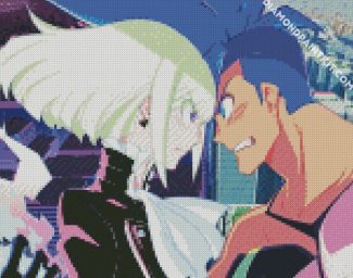 Promare diamond painting